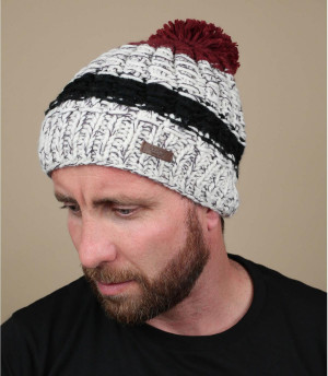 bonnet pompon bordeaux Hume Beanie burgundy